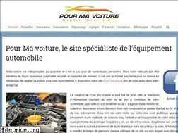 Sites similar to pour-ma-voiture.com