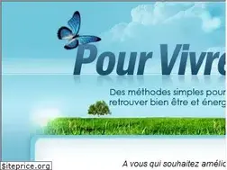 Sites similar to pour-vivre-mieux.com