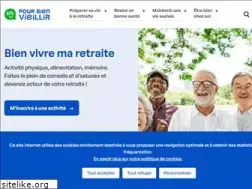 Sites similar to pourbienvieillir.fr