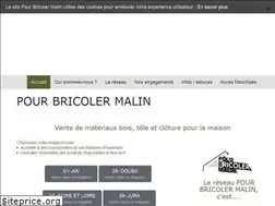 Sites similar to pourbricolermalin.com