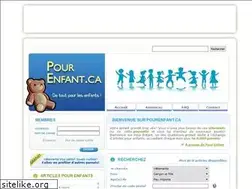 Sites similar to pourenfant.ca