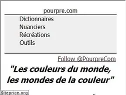 Sites similar to pourpre.com