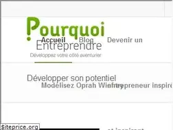 Sites similar to pourquoi-entreprendre.fr