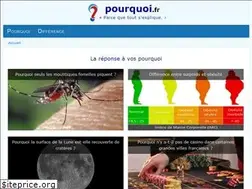 Sites similar to pourquoi.fr