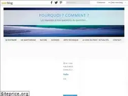 Sites similar to pourquoicomment.over-blog.com