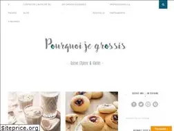 Sites similar to pourquoijegrossis.com