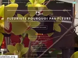 Sites similar to pourquoipasfleurs.com