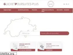 Sites similar to poursuites-plus.ch