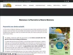 Sites similar to pourvoirieboismenu.com