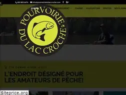 Sites similar to pourvoiriedulaccroche.com