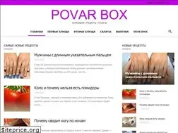 Sites similar to povar-box.pro