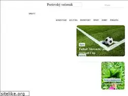 Sites similar to povecernik.sk