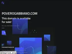 Sites similar to poverogabbiano.com