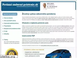 Sites similar to povinnezmluvnepoistenie.sk