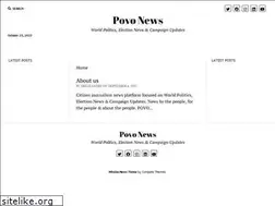Sites similar to povonews.com