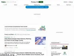 Sites similar to poway.patch.com