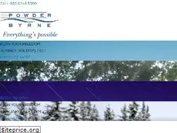 Sites similar to powderbyrne.com