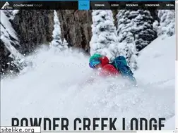 Sites similar to powdercreeklodge.com