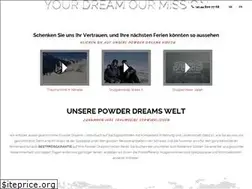 Sites similar to powderdreams.ch