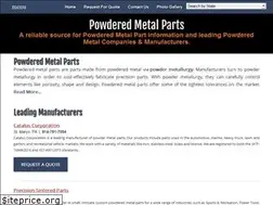 Sites similar to powderedmetalparts.com