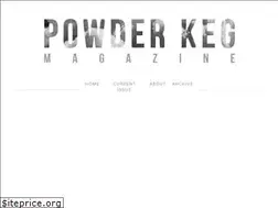 Sites similar to powderkegmagazine.com