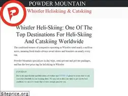 Sites similar to powdermountaincatskiing.com