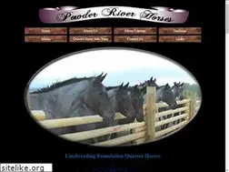 Sites similar to powderriverhorses.com