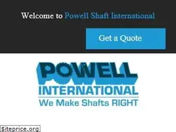 Sites similar to powell-shaft.com