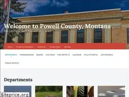 Sites similar to powellcountymt.gov
