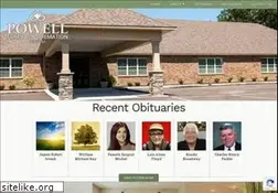 Sites similar to powellfuneral.com