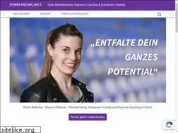 Sites similar to power-and-balance.ch