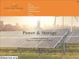 Sites similar to power-and-storage.de