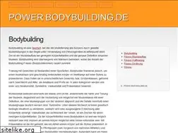 Sites similar to power-bodybuilding.de