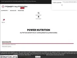 Sites similar to power-nutrition.fr
