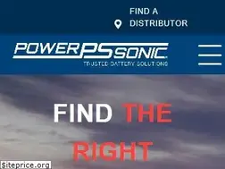 Sites similar to power-sonic.com