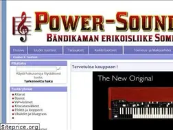 Sites similar to power-sound.fi