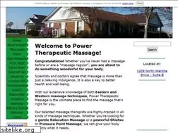 Sites similar to power-therapeutic-massage.com