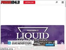 Sites similar to power1043.com