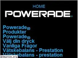 Sites similar to powerade.se