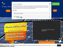 Sites similar to powerafricasolar.com