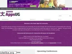 Sites similar to powerappsug.com