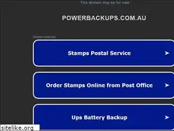 Sites similar to powerbackups.com.au