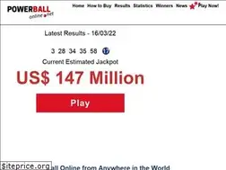 Sites similar to powerball-online.net