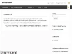 Sites similar to powerbank.edu.pl