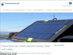 Sites similar to powerbankakku.de