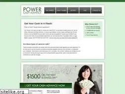 Sites similar to powercashadvance.com