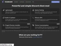 Sites similar to powercord.dev