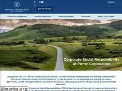 Sites similar to powercorporationcsr.com