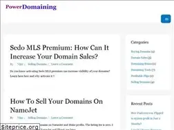 Sites similar to powerdomaining.com