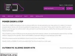 Sites similar to powerdoorandstep.com